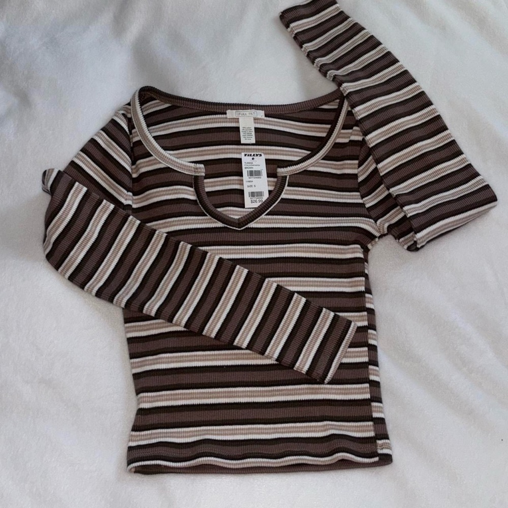 Tilly’s Striped Long Sleeve Top